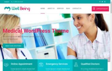 Wellbeing Hospital (screenshot desktop)