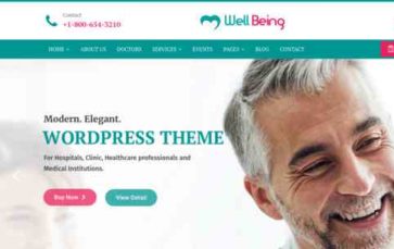 Wellbeing Pro (screenshot desktop)