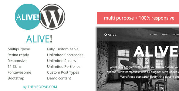 Alive (ThemeofWP)