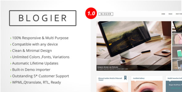 Blogier (ThemeofWP)