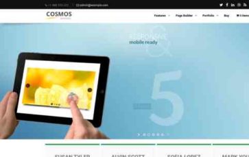 Cosmos (ThemeofWP) (screenshot desktop)
