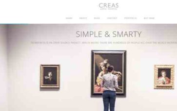 Creas (screenshot desktop)