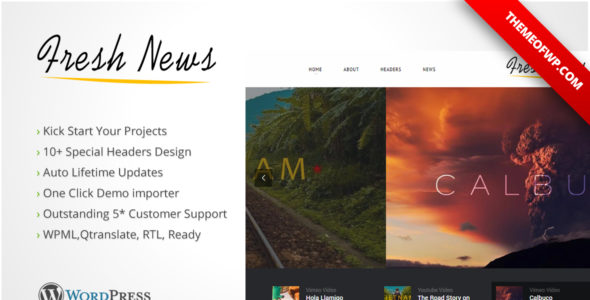 FreshNews (ThemeofWP)