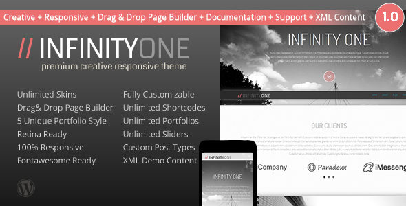Infinity One (ThemeofWP)