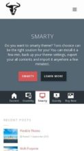 Toro (ThemeofWP) (screenshot mobile)
