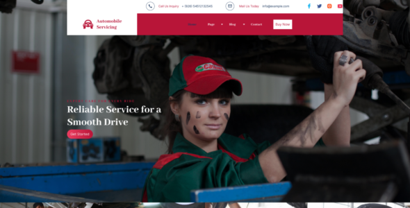 Car Service Center Pro (Themepixels)