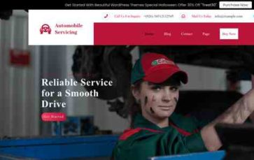 Car Service Center Pro (screenshot desktop)