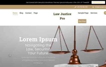 Law Justice Pro (screenshot desktop)