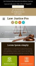 Law Justice Pro (screenshot mobile)