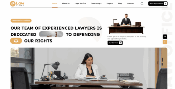 Lawyer Legal Firm Pro (Themepixels)