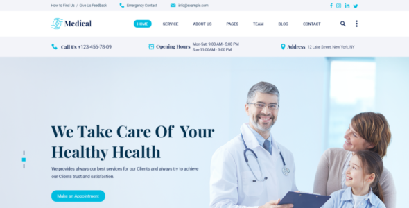 Medical Trauma Center Pro (Themepixels)