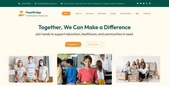 Pixel Charity Nonprofit Pro (Themepixels)