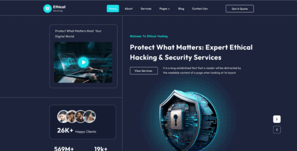 Pixel Cyber Security Pro (Themepixels)