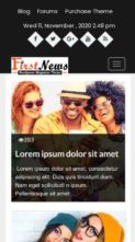 First News Pro (screenshot mobile)