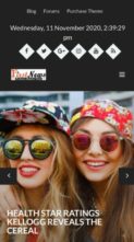 First News (ThemeRelic) (screenshot mobile)