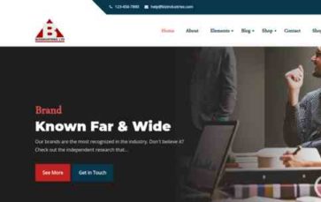 Bizindustries Pro (screenshot desktop)