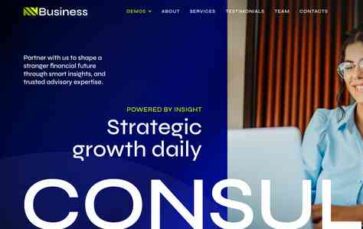 Business (ThemeREX) - (screenshot desktop)