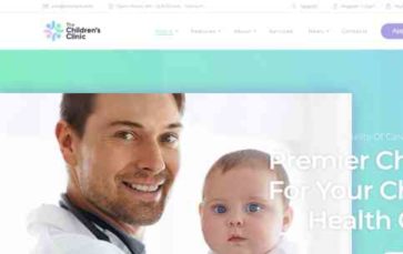 Children’s Clinic (screenshot desktop)