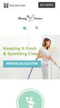 Cleaning Services (ThemeREX) (screenshot mobile)