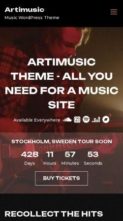 Artimusic Pro (screenshot mobile)