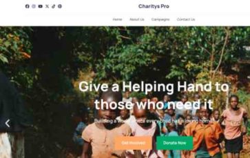 Charitys Pro (screenshot desktop)