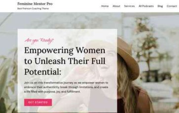 Feminine Mentor Pro (screenshot desktop)