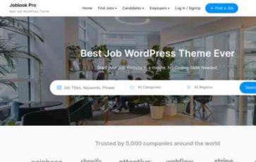 Joblook Pro (screenshot desktop)
