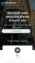 Localdirectory Pro (screenshot mobile)