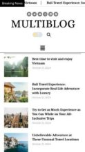 Multiblog Pro (screenshot mobile)