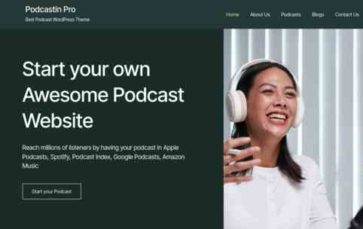 Podcastin Pro (screenshot desktop)