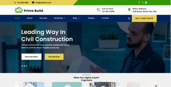 Construction Architecture Pro (Themes Carts)
