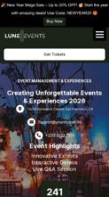 Event Management (Themes Carts) - (screenshot mobile)