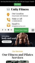 Fitness Cardio Pro (screenshot mobile)