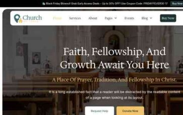 FSE Church Pro (screenshot desktop)