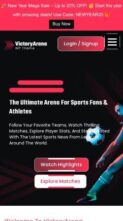 Sports Association Pro (screenshot mobile)