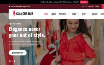 Summer Fashion Store Pro (screenshot desktop)