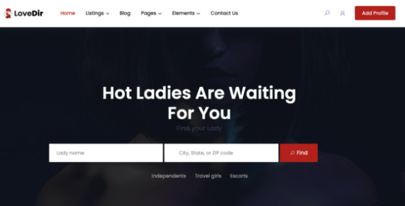 LoveDir (Themes Escort)