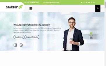 Aagaz Startup Pro (screenshot desktop)