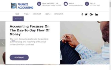 Finance Accounting Pro (screenshot desktop)