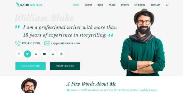 Katib Writers Pro (Themes Eye)