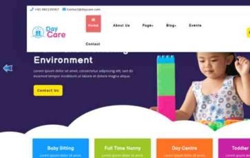 Preschool Nursery Pro (screenshot desktop)