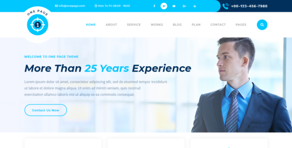 Safha One Page Pro (Themes Eye)