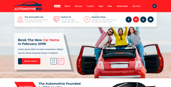 Sayara Automotive Pro (Themes Eye)