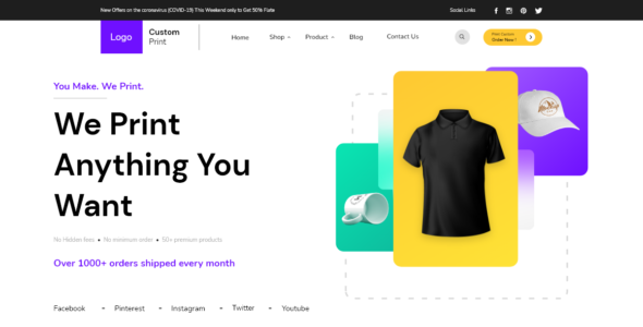 T-Shirt Ecommerce Pro (Themes Eye)