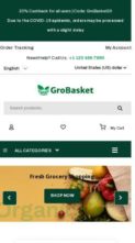Grocery Ecommerce Pro (screenshot mobile)