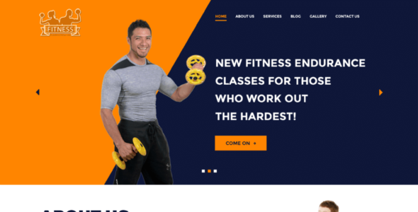 WP Fitness Pro (Themes Glance)