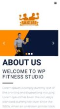 WP Fitness Pro (screenshot mobile)