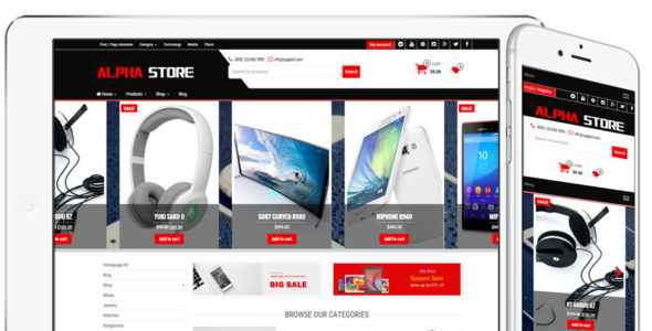 Alpha Store Pro (Themes4WP)
