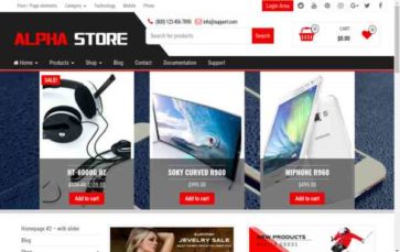 Alpha Store Pro (screenshot desktop)