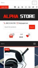 Alpha Store Pro (screenshot mobile)